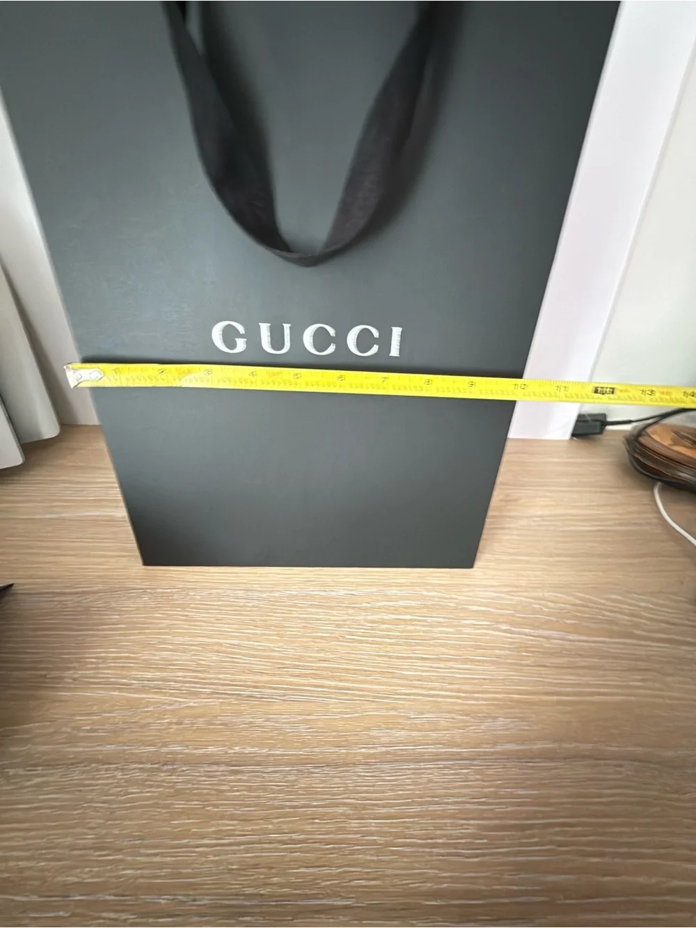 Gucci Gift Bag with Card Holder and Ribbon